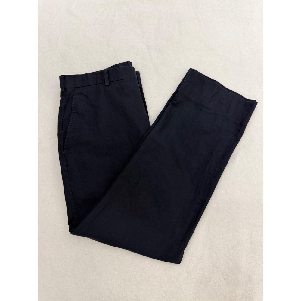 Brooks Brothers 1818 Fitzgerald Tessuti Cotton Flat Front Trouser Pants 34x30